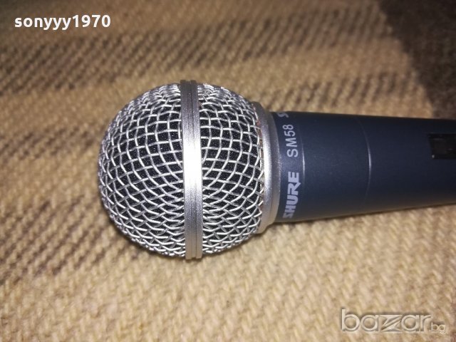 shure SM58-марков-ПРОФИ-микрофон-внос швеицария, снимка 4 - Микрофони - 20459741