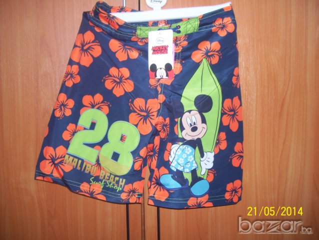 Нови Disney бермуди с Мики Маус от Англия-размер-5-6г. , снимка 7 - Други - 7823269