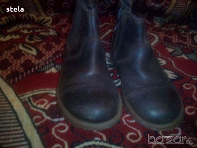 Боти от естествена кожа 22 номер-clarks, снимка 2 - Детски боти и ботуши - 19875212