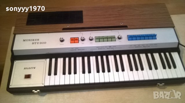 selecta-musikus studio-made in italy-аналогов синтезатор-внос швеция, снимка 10 - Синтезатори - 24794083