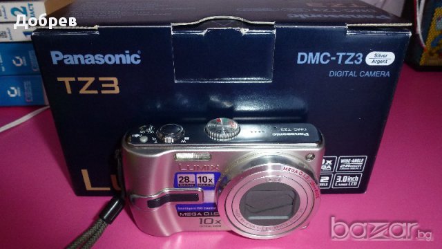Фотоапарат Panasonic Tz3, снимка 7 - Фотоапарати - 10038529