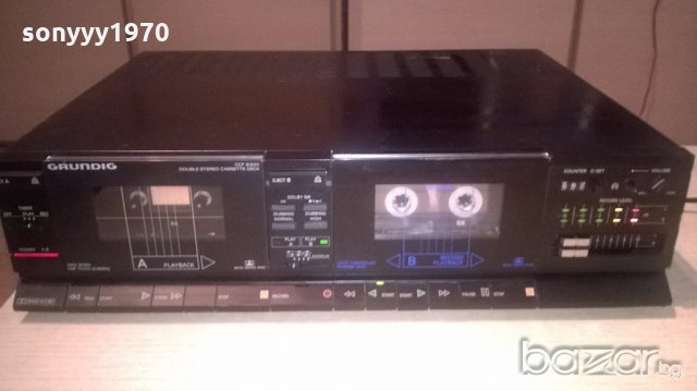 Grundig ccf 8300 deck-внос швеицария, снимка 2 - Ресийвъри, усилватели, смесителни пултове - 18673893