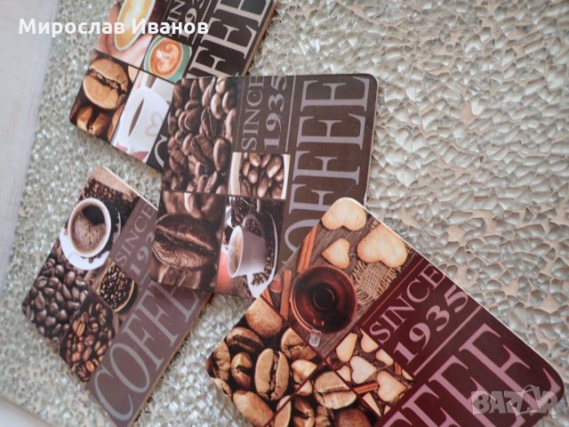 кафе подложки от корк, снимка 2 - Други стоки за дома - 25241790