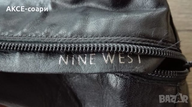 Nine West №38, естествена кожа!, снимка 2 - Дамски ботуши - 23537568