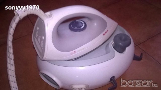 Tefal pressing 4bars-profesional-ютия с стенд на пара-внос швеицария, снимка 2 - Ютии - 17414588