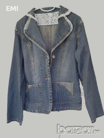 дънково сако ново, снимка 4 - Сака - 11260132