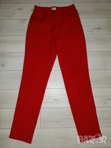 Червен дамски панталон марка Sisley - внос от чужбина в Панталони в гр.  Шумен - ID23815532 — Bazar.bg