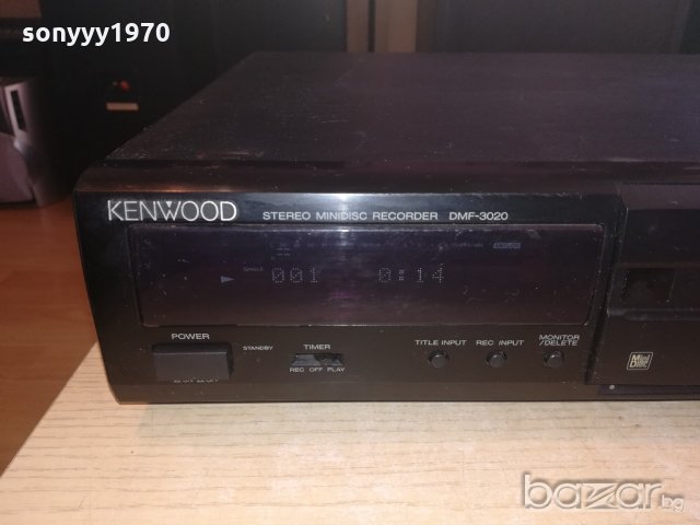 kenwood dmf-3020 minidisc recorder-внос швеицария, снимка 3 - Ресийвъри, усилватели, смесителни пултове - 20963833