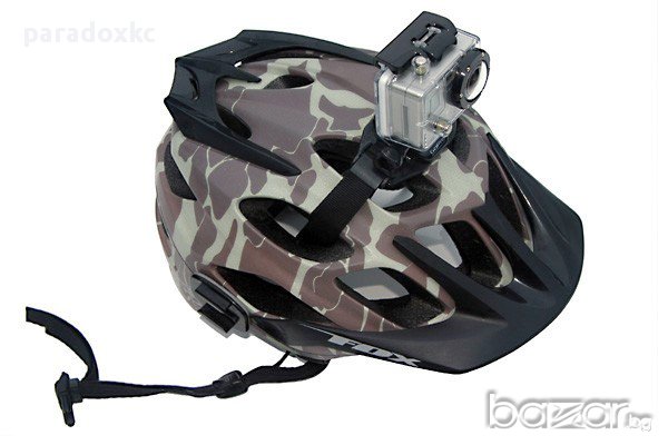 Gopro Vented Bike bicycle Helmet Strap Mount стойка ремък за колоездаческа каска, снимка 6 - Чанти, стативи, аксесоари - 10532009