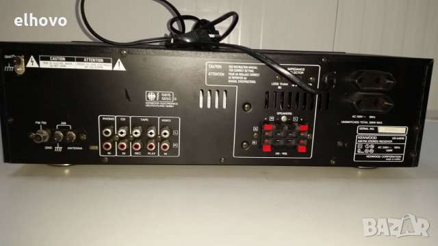 Ресивър Kenwood KR A4040 , снимка 3 - Ресийвъри, усилватели, смесителни пултове - 25870362