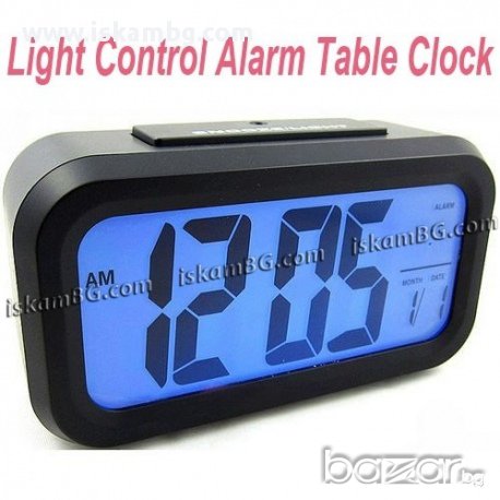 Електронен LED часовник с аларма - код 1019, снимка 6 - Други - 13594514