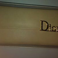 Дамски портмонета Dior  pink beige ест. кожа, снимка 2 - Портфейли, портмонета - 20302328