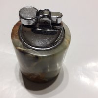 Стара настолна газова запалка, снимка 14 - Антикварни и старинни предмети - 24843199