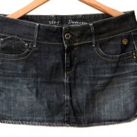 G-star 3301 Denim Royce Mini Skirt мини пола дънкова , снимка 2 - Поли - 21725670