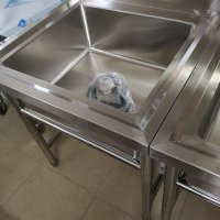 Работни мивки от неръждаема стомана чисто нови Кухненски мивки, снимка 3 - Обзавеждане на кухня - 23343108