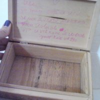Стара кутия дърворезба 2, снимка 8 - Антикварни и старинни предмети - 25108497
