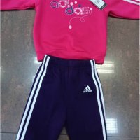 Детски розов комплект adidas 92см, снимка 1 - Комплекти за бебе - 22516026