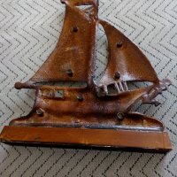 Стар сувенир,корабче термометър, снимка 3 - Антикварни и старинни предмети - 25362988