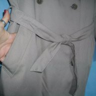 Двуредно Винтидж дънково палто с вълнен хастар "Herluf design", снимка 7 - Палта, манта - 15851258