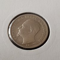1 лев 1891 година България отлична сребърна монета, снимка 4 - Нумизматика и бонистика - 25044897