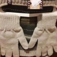 Комплект шапка и шал за 7-8 год. - нови, снимка 2 - Шапки, шалове и ръкавици - 9902055