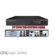 Hdmi -hd 4 канален Dvr/двр рекордер-записващо устройство за видеонаблюдение Cctv -4 камери-d1, снимка 2 - Камери - 7944829