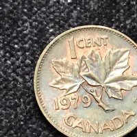 1 цент Канада 1979, снимка 2 - Нумизматика и бонистика - 25183277
