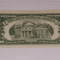 $ 2 Dollars 1963-A Red Seal Note AU-UNC, снимка 3 - Нумизматика и бонистика - 17829948
