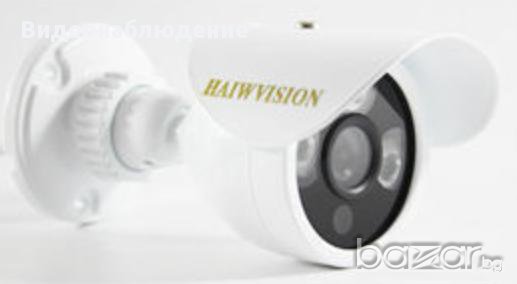 HD 1mpx Метална IR-Cut AHD 720P 3.6mm Удароустойчива Водоустойчива Охранителна Ден/Нощ Камера, снимка 1