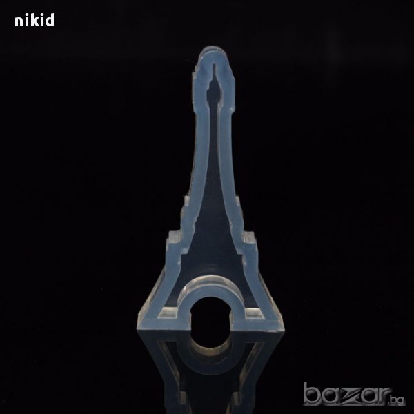 прозрачен силиконов молд форма Айфелова кула за украса декор торта фондан шоколад глина смола, снимка 1