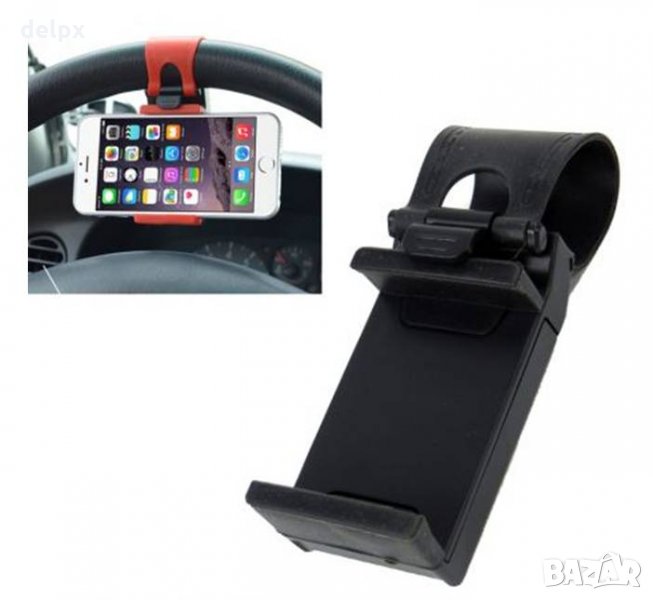 Универсална поставка/стойка AB-771 за автомобилен волан, телефон, снимка 1