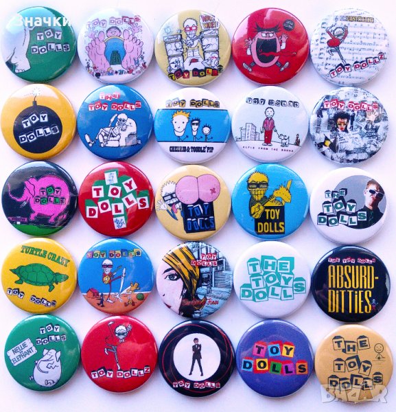 Значки на The Toy Dolls, снимка 1