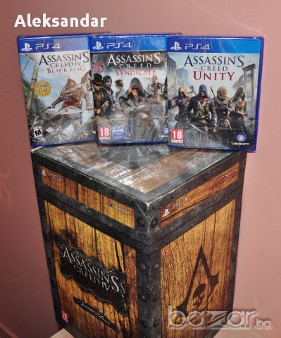 Нови ps3,ps4,assassins Creed 1,2,3,4,heritage Collection,ezio Trilogy,brotherhood.revalations,unity, снимка 2 - Игри за PlayStation - 9089922