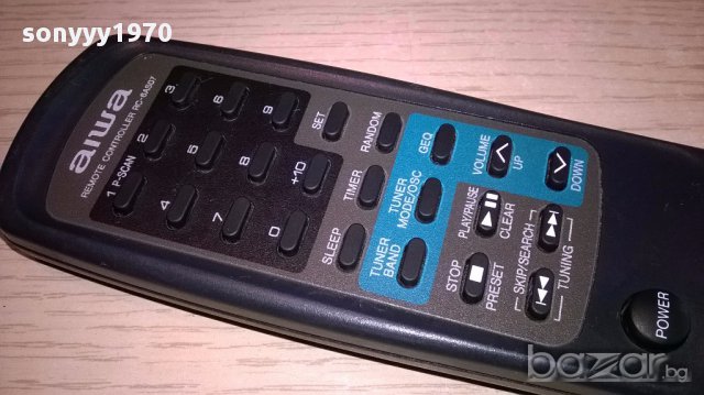 Aiwa-remote-внос швеицария, снимка 13 - Ресийвъри, усилватели, смесителни пултове - 16623875