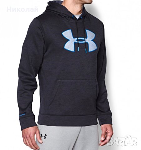 Under Armour Big Logo Fleece Hoodie, снимка 13 - Суичъри - 25116144
