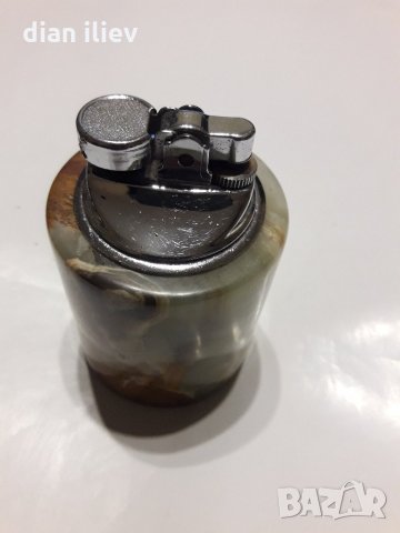 Стара настолна газова запалка, снимка 14 - Антикварни и старинни предмети - 24843199