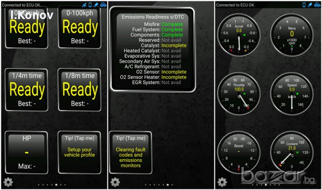 Авто Диагностичен скенер Ancel ELM 327 OBD2 Bluetooth V1.5, снимка 7 - Аксесоари и консумативи - 18398995