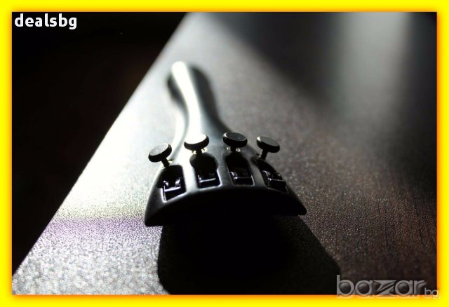 Струнник за цигулка с фикс машинки 3/4 или 4/4