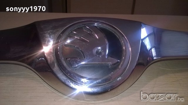 Skoda-маска с емблема-нова 79х11.5см-внос швеицария, снимка 7 - Аксесоари и консумативи - 18587261