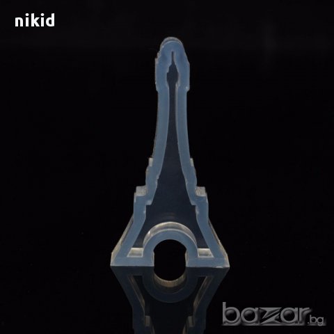 прозрачен силиконов молд форма Айфелова кула за украса декор торта фондан шоколад глина смола