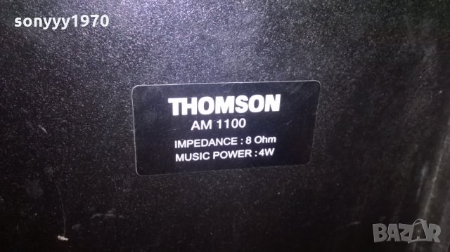 thomson am1100-2бр тонколони-24х19х15см-внос швеицария, снимка 10 - Тонколони - 23598181