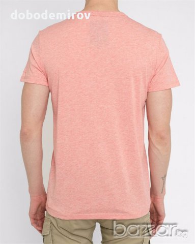 Тениска G Star Resap Logo Orange Crewneck T Shirt, оригинал, снимка 11 - Тениски - 17917485