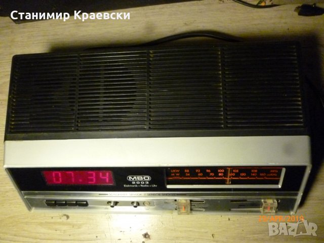 MBO EU-2003 clock-radio, снимка 8 - Други - 25203834