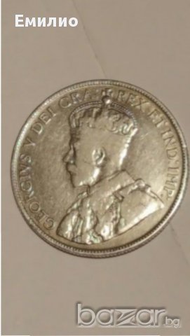 NEWFOUNDLAND - 50 Cents 1919 Silver, снимка 3 - Нумизматика и бонистика - 16288050