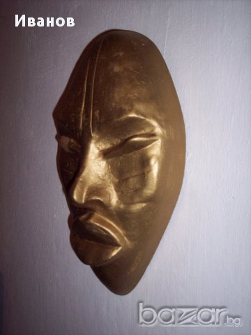 Африканска маска, снимка 3 - Декорация за дома - 16055977