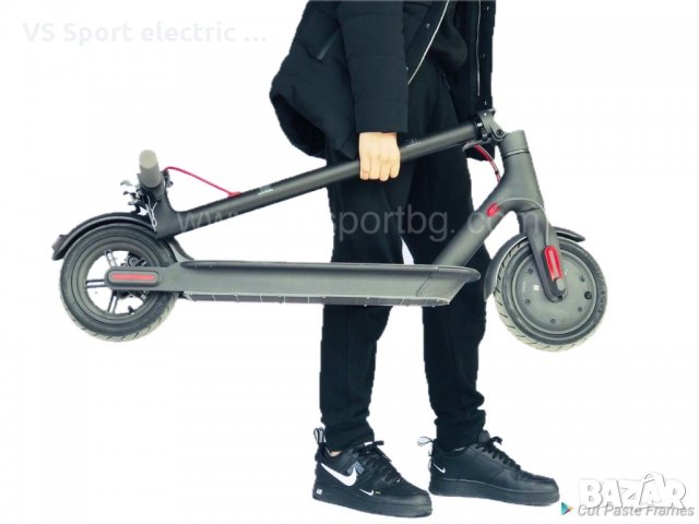 Smartrider electric scooter (black) • Електрически скутер, снимка 3 - Скейтборд, ховърборд, уейвборд - 24784754