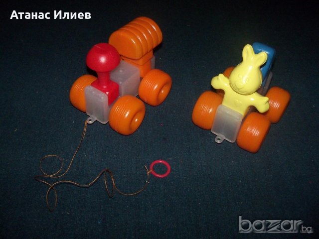 Голяма соц играчка пластмасово влакче, снимка 3 - Коли, камиони, мотори, писти - 19807976