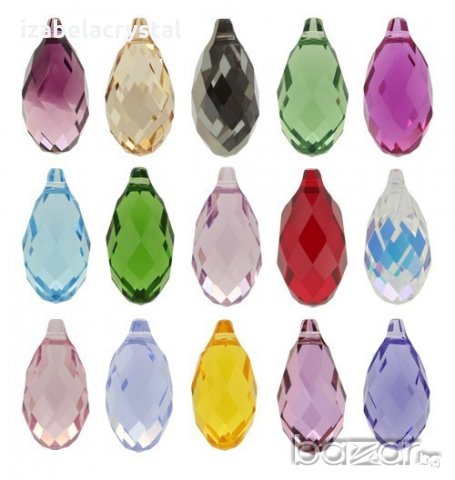 Сваровски Комплект ''Briolette'' Crystals from #SWAROVSKI ®, снимка 3 - Бижутерийни комплекти - 18303803