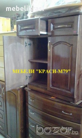 Кухненски шкаф от масив в цвят орех!, снимка 2 - Кухни - 20451218