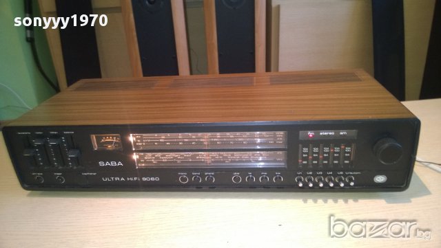 saba ultra hi-fi 9060-stereo receiver-germany-внос швеицария, снимка 3 - Ресийвъри, усилватели, смесителни пултове - 10889731